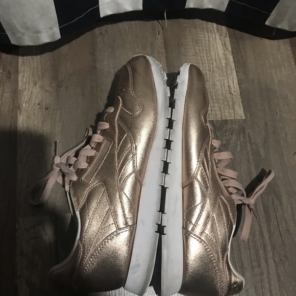 Limited Edition Rose Gold Reebok Sneakers - Picture 6 of 8